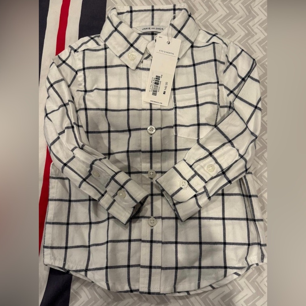 Janie and Jack Baby Button Down